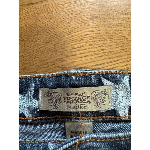 Nine West Vintage America Collection Size 8/29 Denim Jean Shorts Holiday Summer - Picture 9 of 16